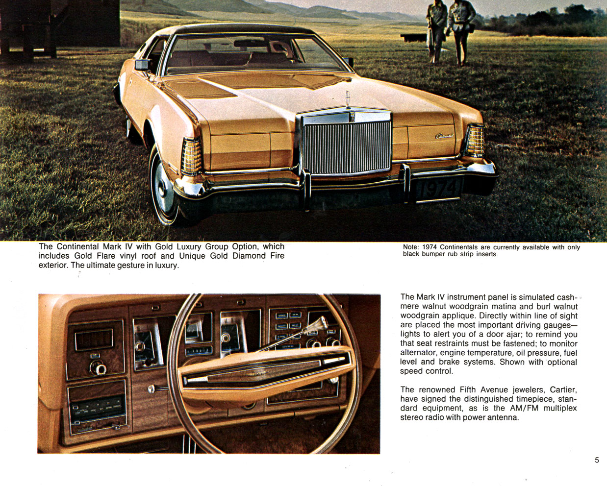 1974 Lincoln Mercury Brochure Page 30
